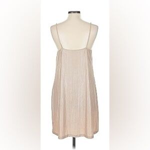 SIZE XL NO NAME SLIP DRESS Elegant Cream Midi Dress